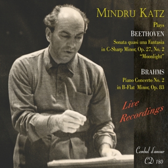 CD 180, Mindru Katz Plays Beethoven & Brahms